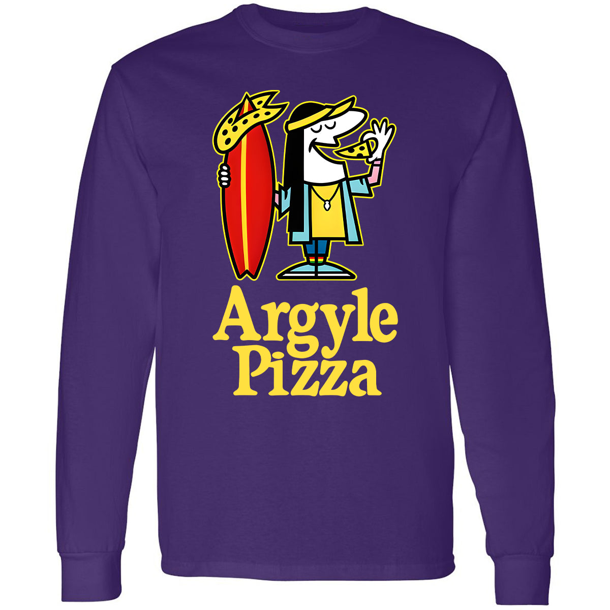 Long Sleeve T-Shirt - RFFP7KRF - Purple - 13