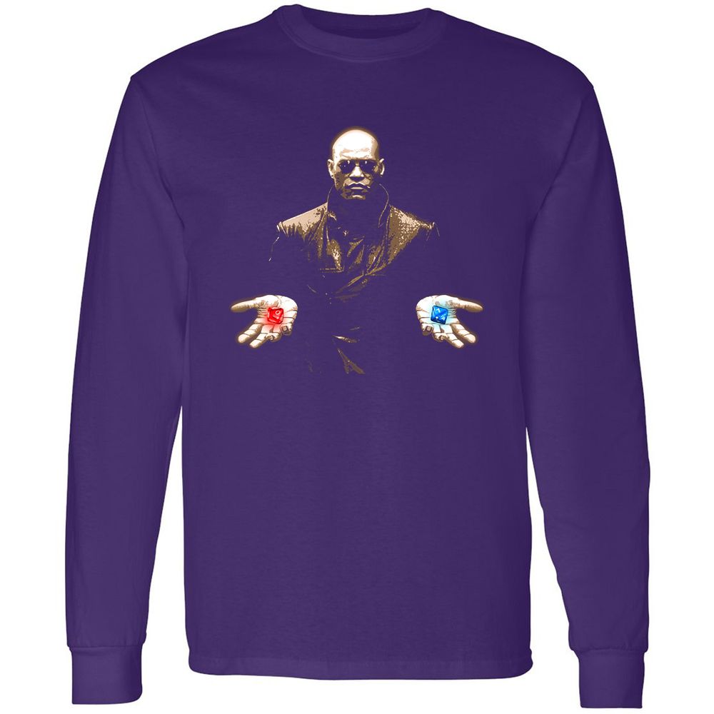 Long Sleeve T-Shirt - 81RBJL3U - Purple - 13