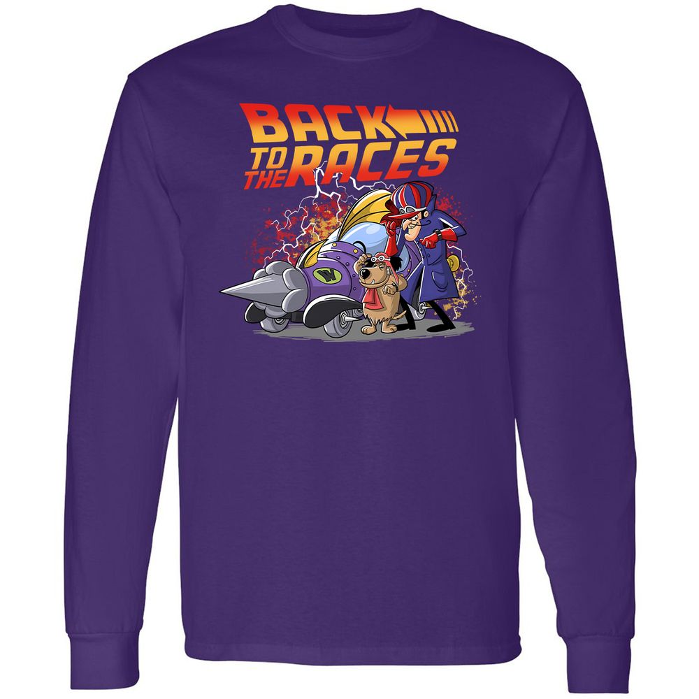 Long Sleeve T-Shirt - D3HXF7R8 - Purple - 13