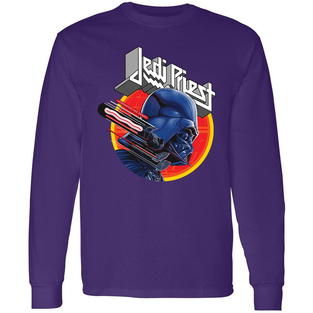 Long Sleeve T-Shirt - XFDWZ8G7 - Purple - 13