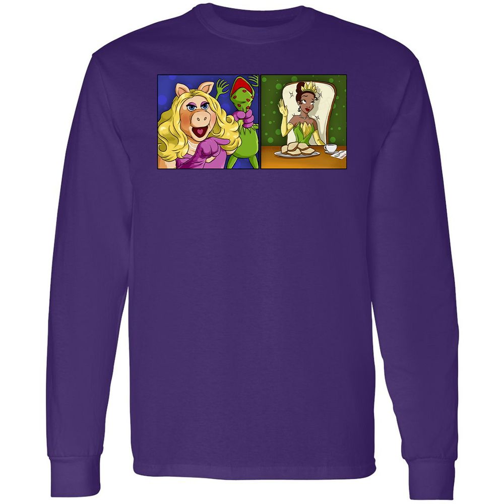 Long Sleeve T-Shirt - 3JU3ZV7D - Purple - 13