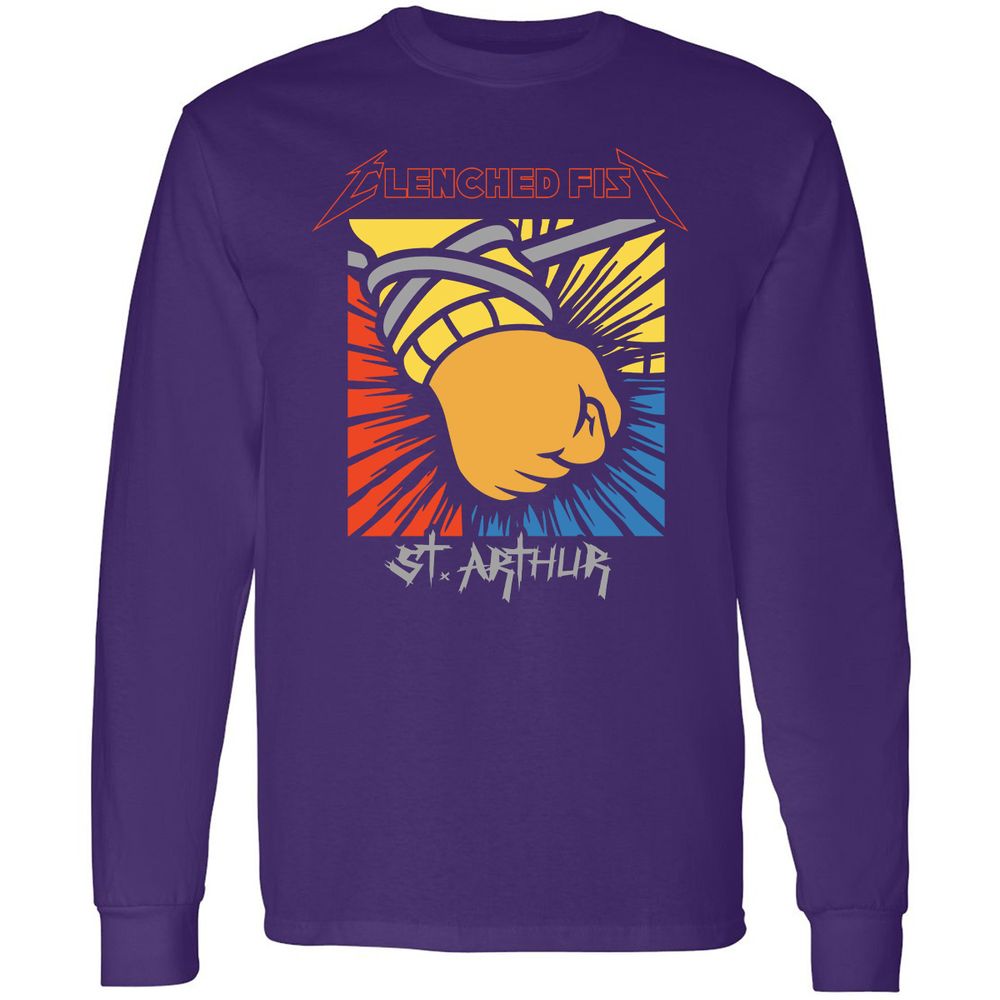 Long Sleeve T-Shirt - BT5PZAZY - Purple - 13