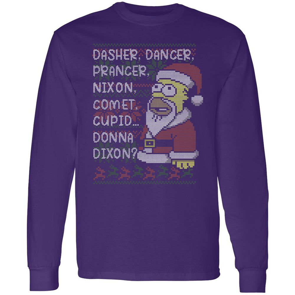 Long Sleeve T-Shirt - SVH6LJRZ - Purple - 13