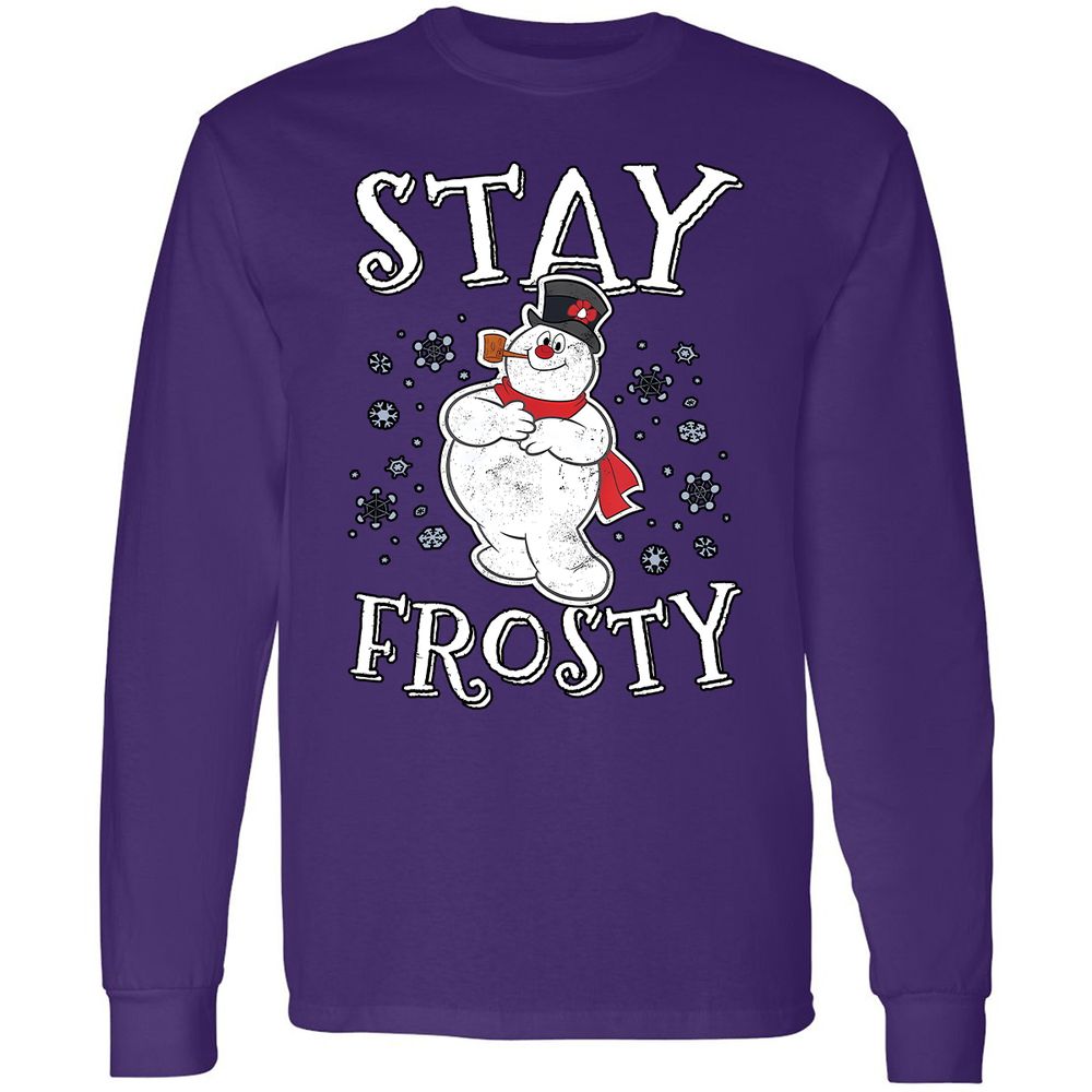 Long Sleeve T-Shirt - D81LC9U4 - Purple - 13