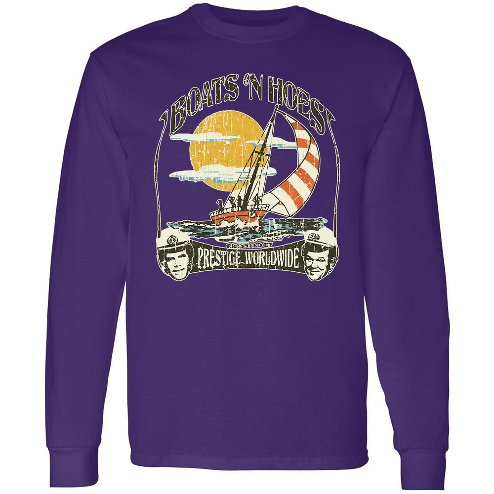 Long Sleeve T-Shirt - X3V1BWQX - Purple - 13