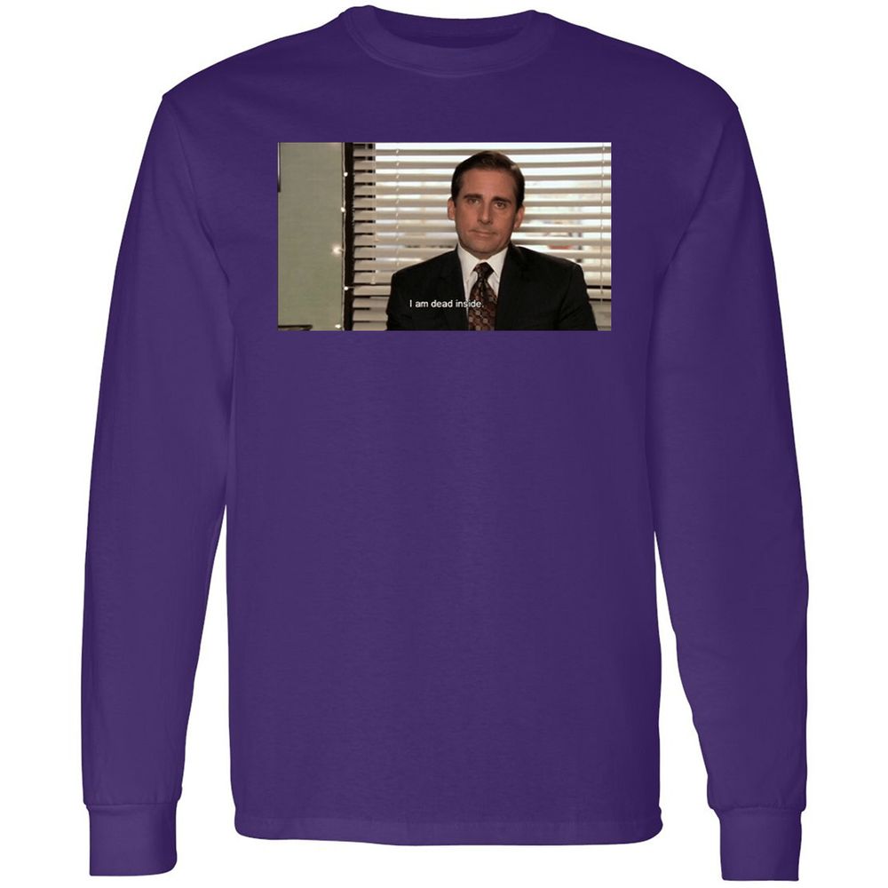 Long Sleeve T-Shirt - ZU1BB8JE - Purple - 13