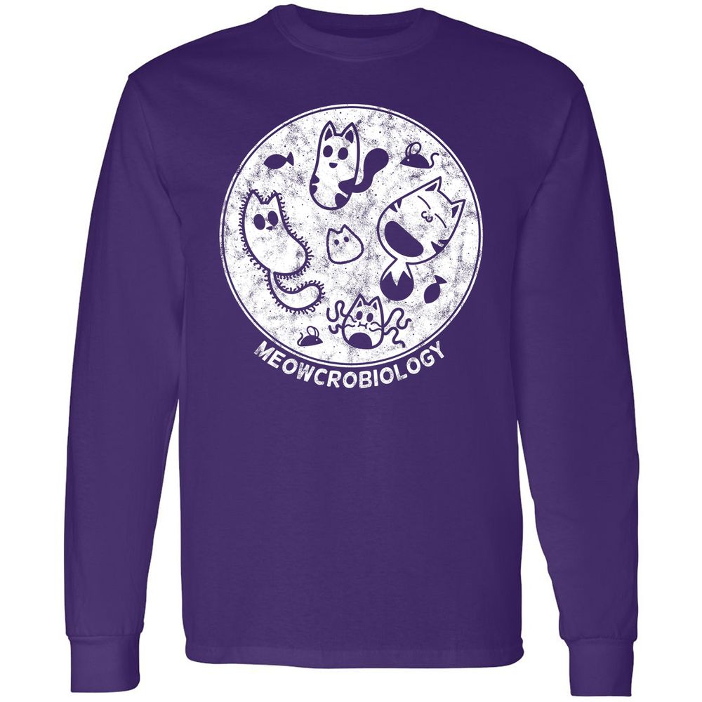 Long Sleeve T-Shirt - ELLVZCFT - Purple - 13