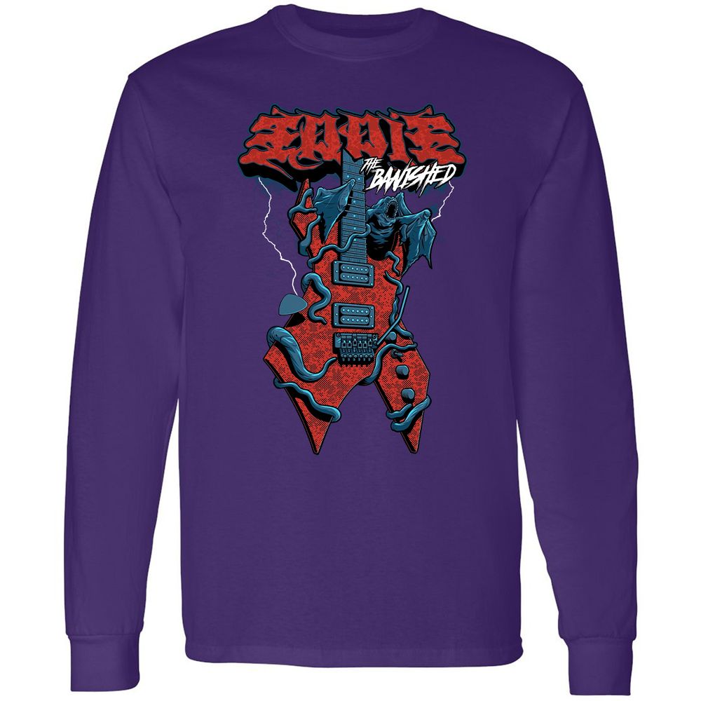 Long Sleeve T-Shirt - 932F42TQ - Purple - 13