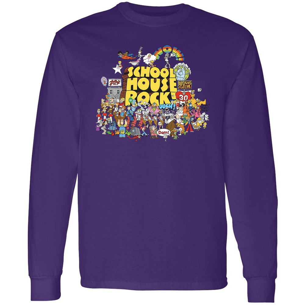 Long Sleeve T-Shirt - JFZTT3Y5 - Purple - 13