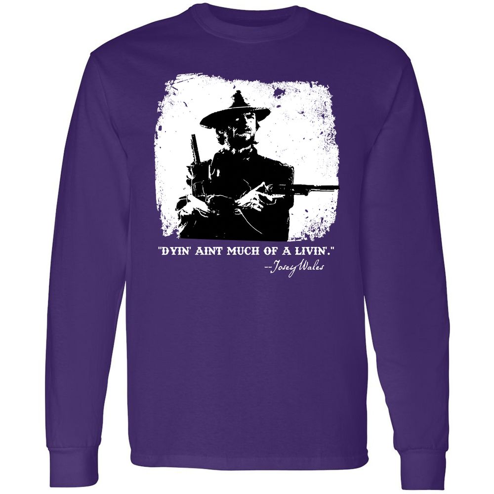 Long Sleeve T-Shirt - 8AY1JKTQ - Purple - 13