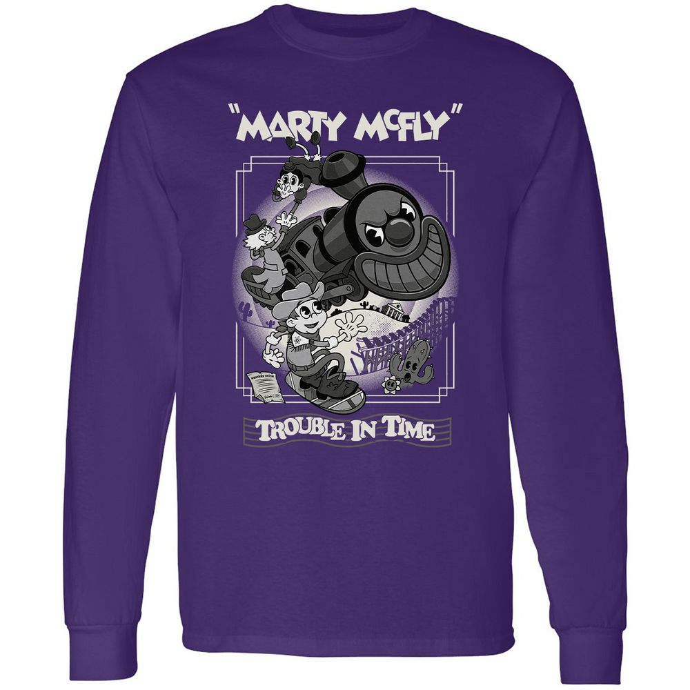 Long Sleeve T-Shirt - 4M5R75AM - Purple - 13