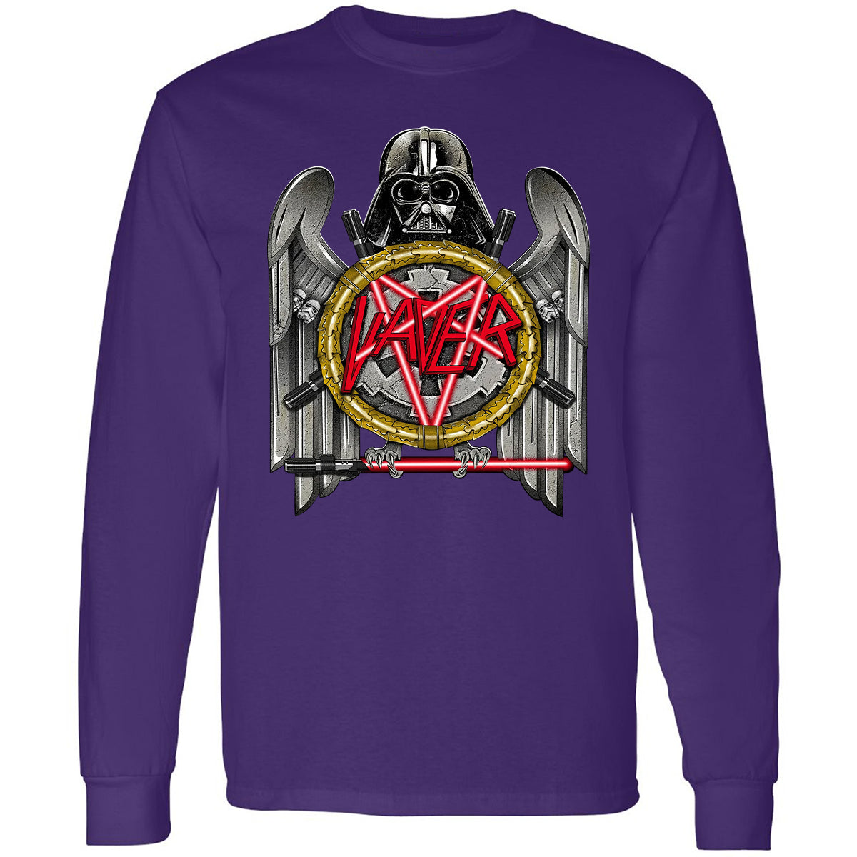 Long Sleeve T-Shirt - 6HJ9TF7A - Purple - 13