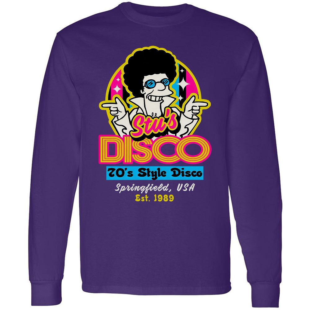 Long Sleeve T-Shirt - 4YNTUNGS - Purple - 13