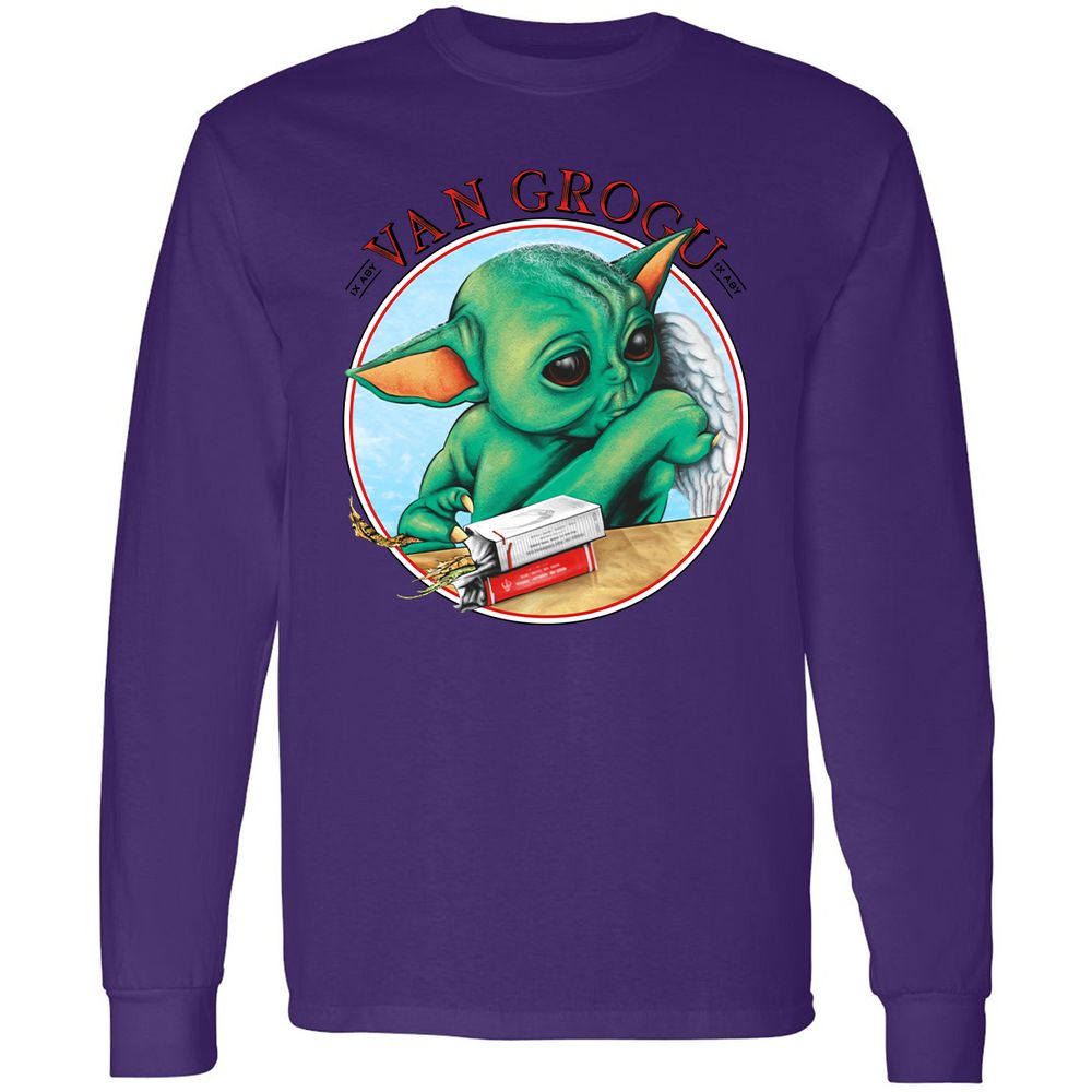 Long Sleeve T-Shirt - BPHC4QAG - Purple - 13