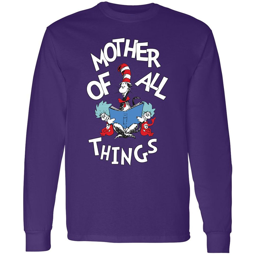 Long Sleeve T-Shirt - PLBULFLR - Purple - 13