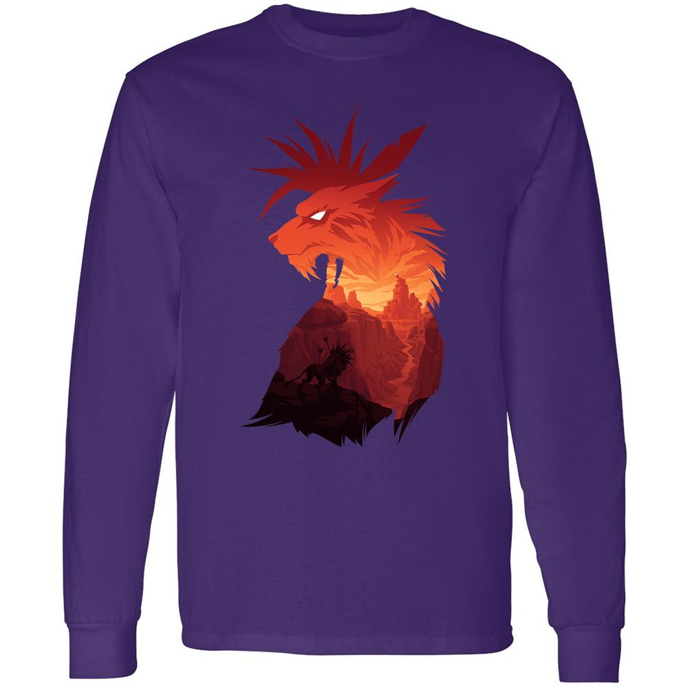 Long Sleeve T-Shirt - 8BLT1LVK - Purple - 13