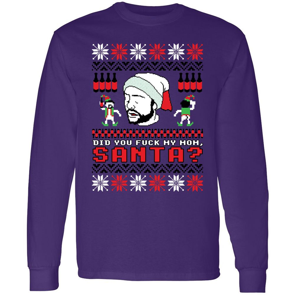Long Sleeve T-Shirt - ZV4MXJB3 - Purple - 13