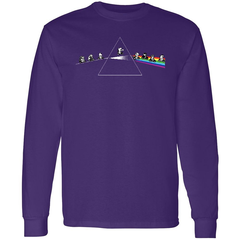 Long Sleeve T-Shirt - 9657GWPT - Purple - 13