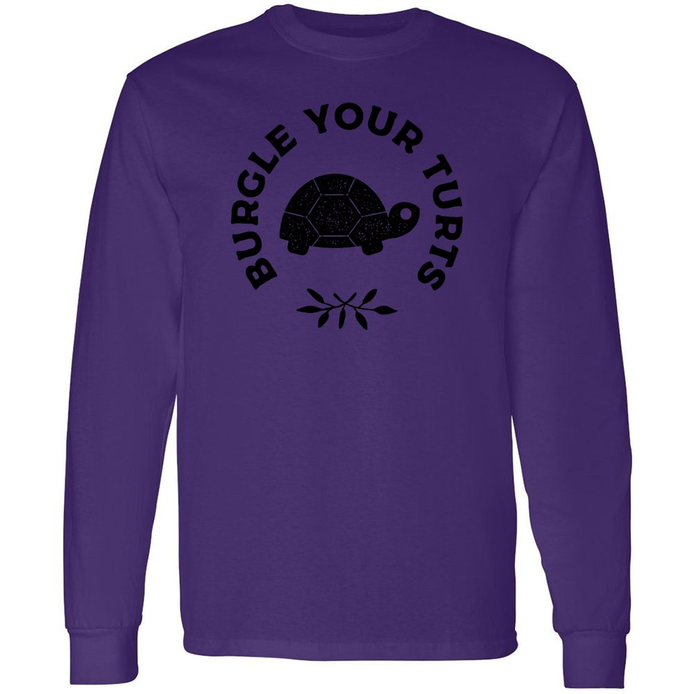 Long Sleeve T-Shirt - 3DT9R1K6 - Purple - 13