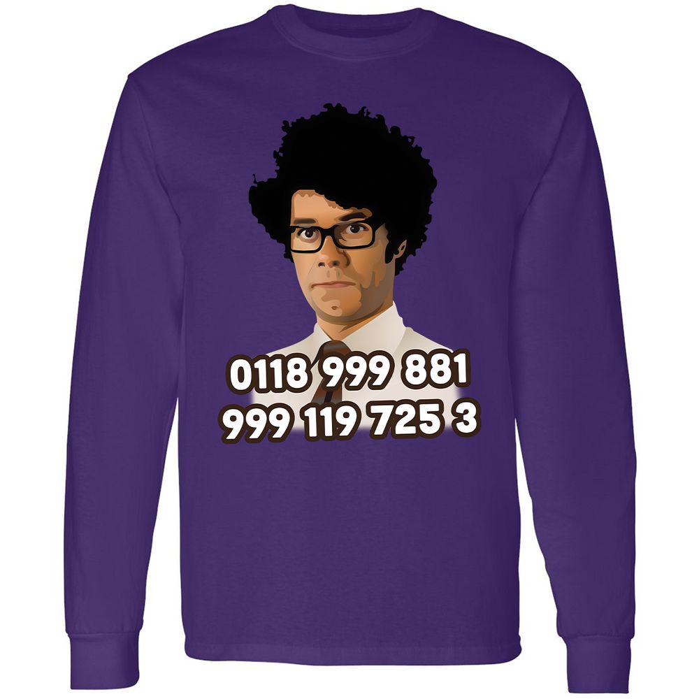 Long Sleeve T-Shirt - 28Q69ZH8 - Purple - 13