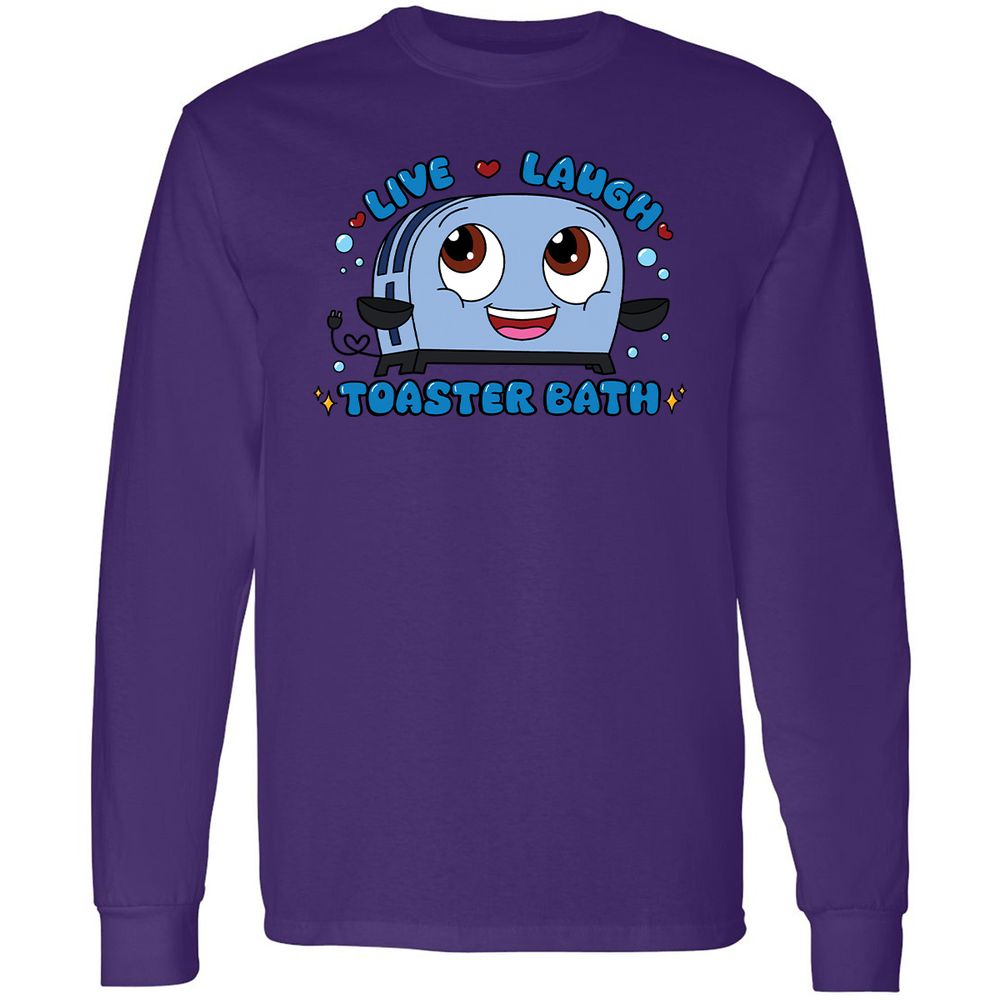 Long Sleeve T-Shirt - K6ENSU6F - Purple - 13