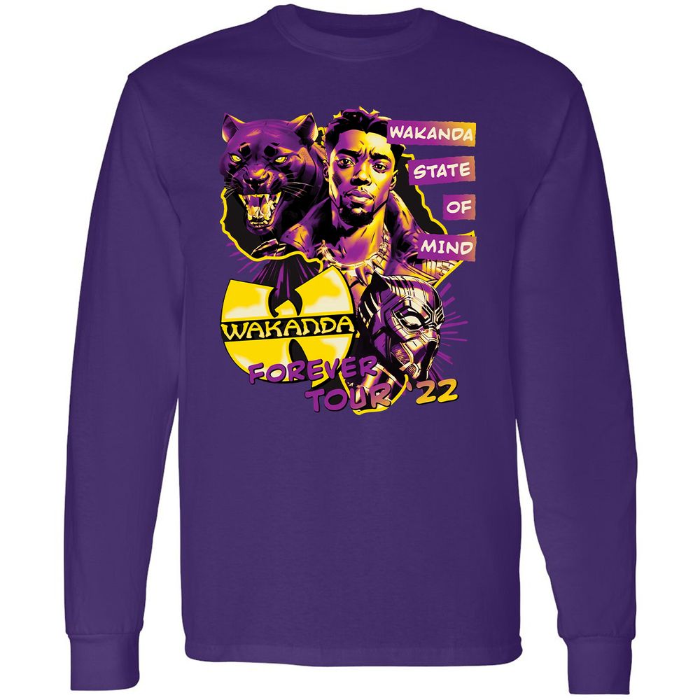Long Sleeve T-Shirt - FXGB3ZNQ - Purple - 13