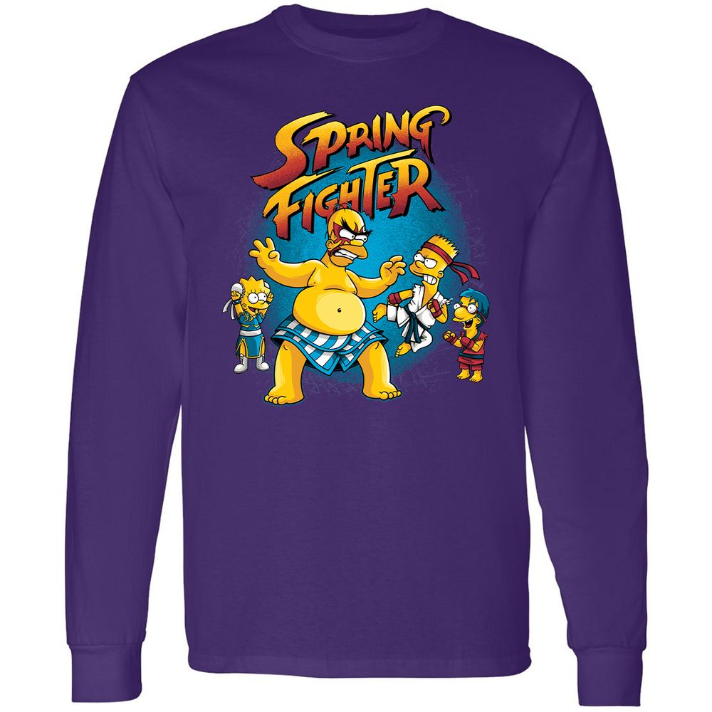 Long Sleeve T-Shirt - LXHBHMV4 - Purple - 13