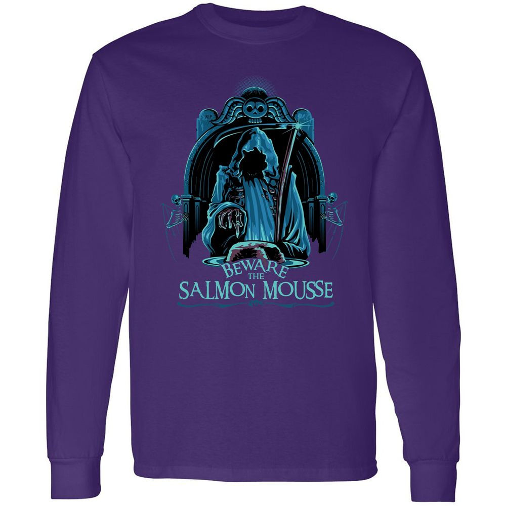 Long Sleeve T-Shirt - 7GSL3EH6 - Purple - 13
