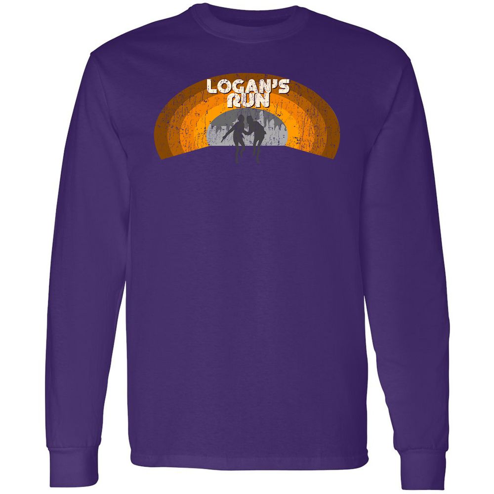 Long Sleeve T-Shirt - D9SVVPZQ - Purple - 13