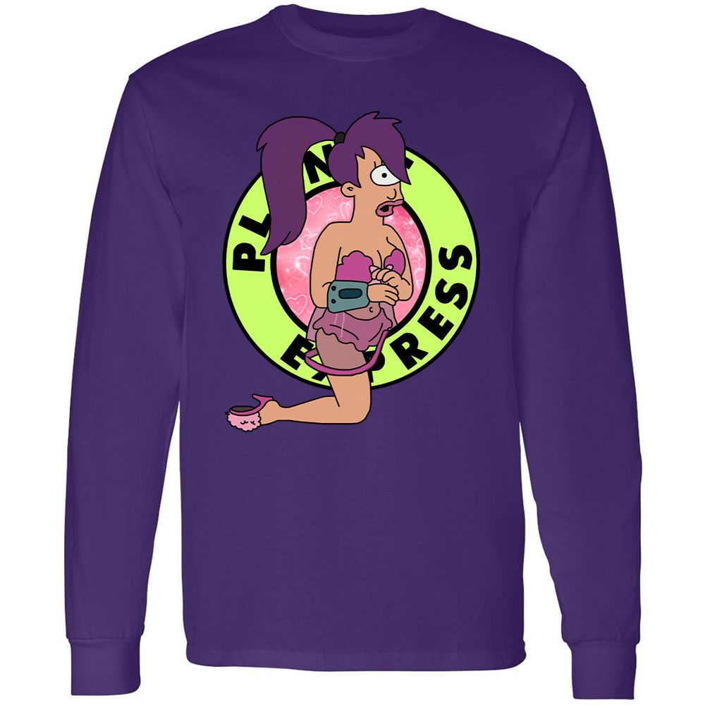 Long Sleeve T-Shirt - DH17KNHK - Purple - 13