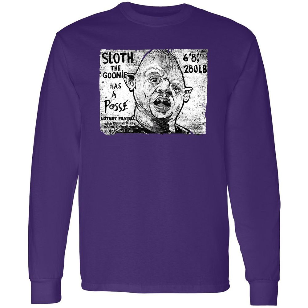 Long Sleeve T-Shirt - 1J9UDHML - Purple - 13
