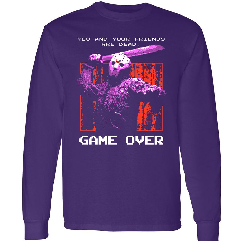 Long Sleeve T-Shirt - 3XYZEQLR - Purple - 13