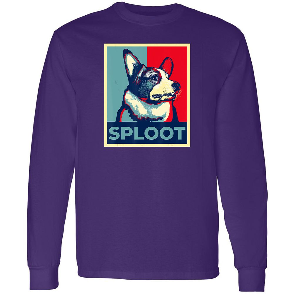 Long Sleeve T-Shirt - 3W5SMR7N - Purple - 13