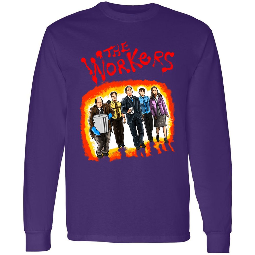 Long Sleeve T-Shirt - 4GGLNRB1 - Purple - 13