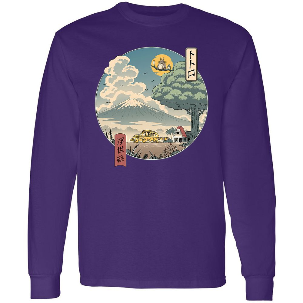 Long Sleeve T-Shirt - 5KUF9F3R - Purple - 13