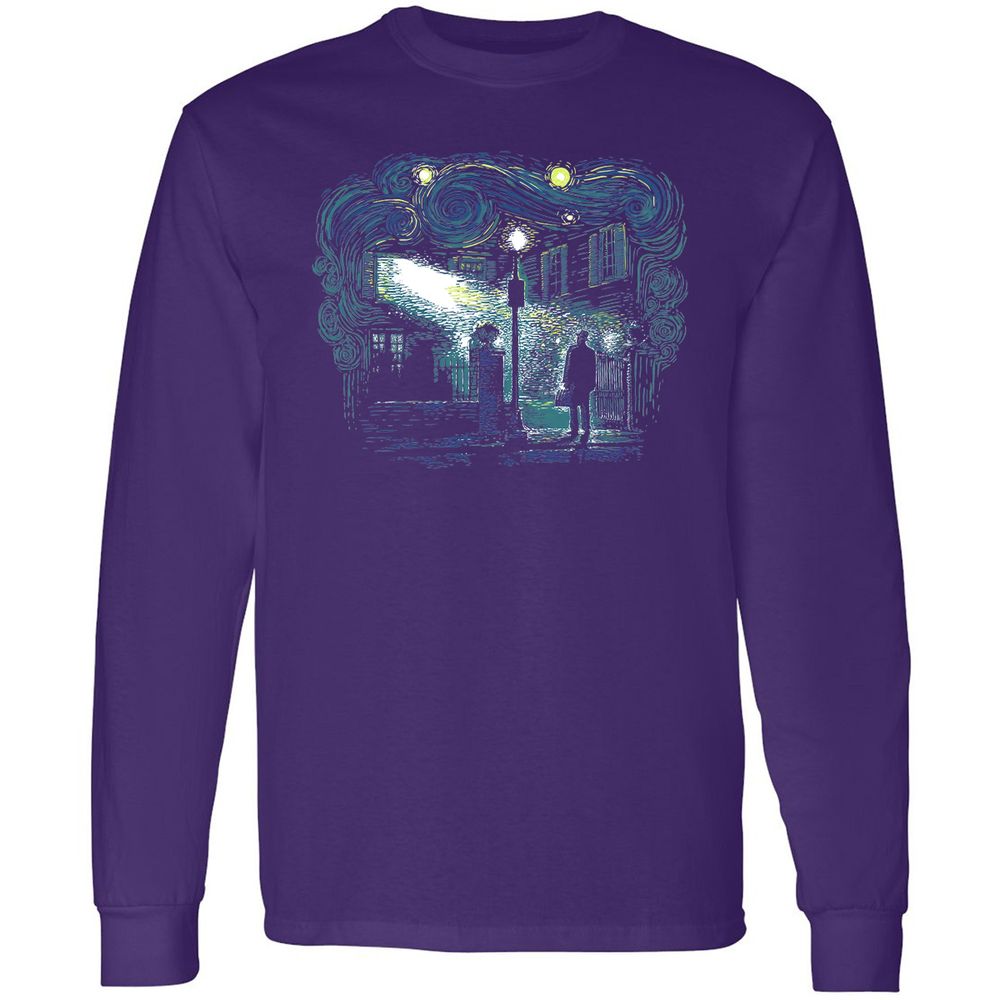 Long Sleeve T-Shirt - FNADUH8B - Purple - 13