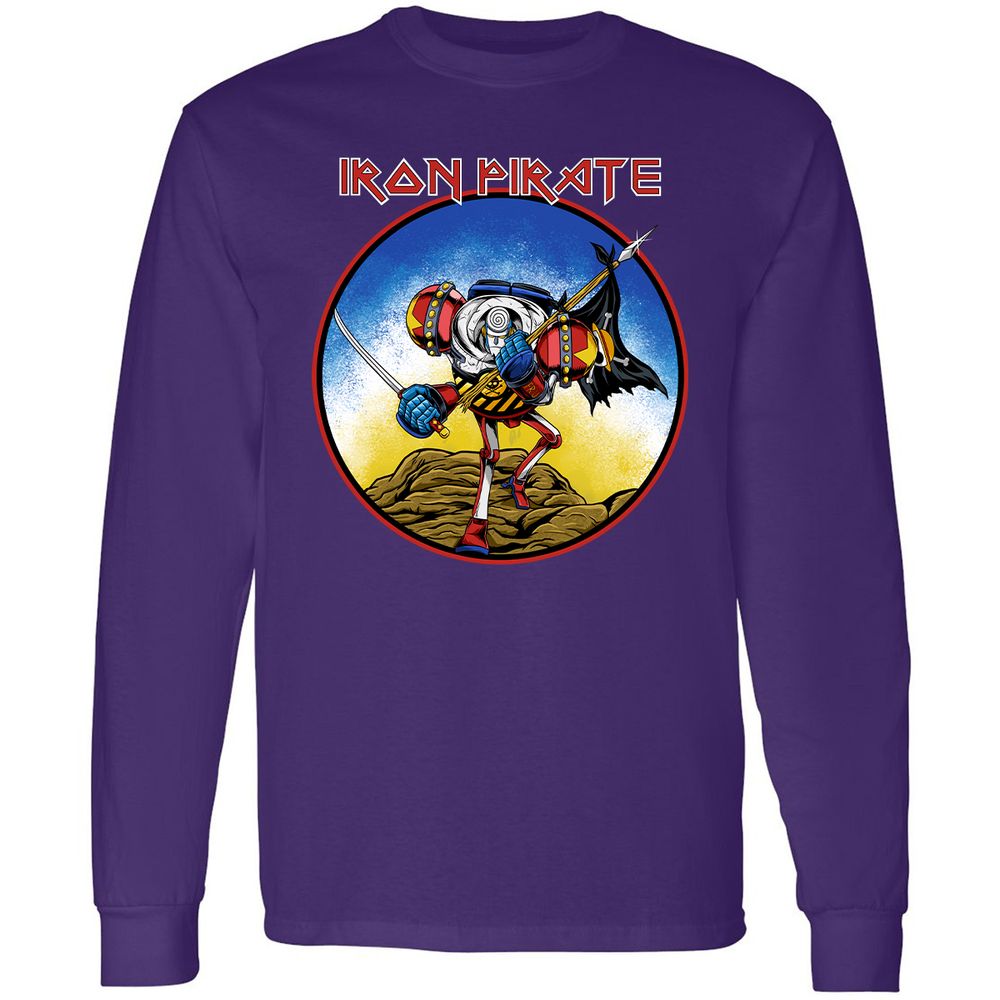 Long Sleeve T-Shirt - 116XZB5J - Purple - 13