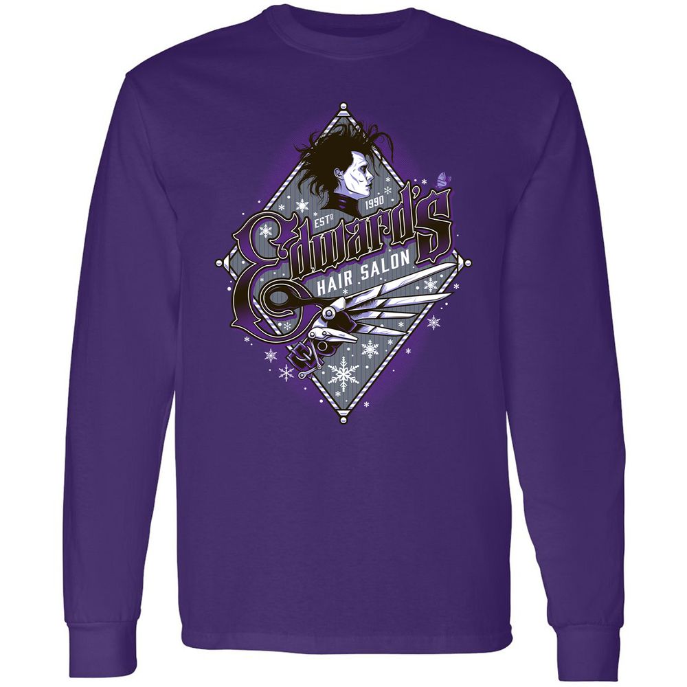 Long Sleeve T-Shirt - 29B3MA17 - Purple - 13