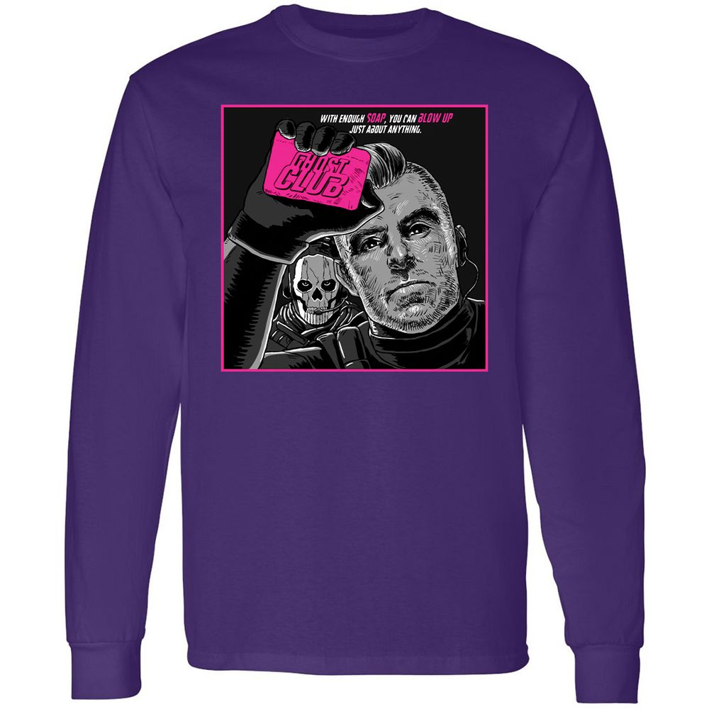 Long Sleeve T-Shirt - EWPCUMWV - Purple - 13