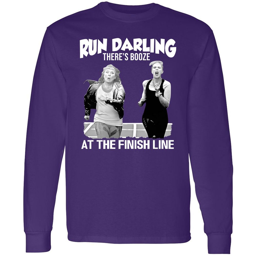 Run Darling Long Sleeve T-Shirt - Purple - 13