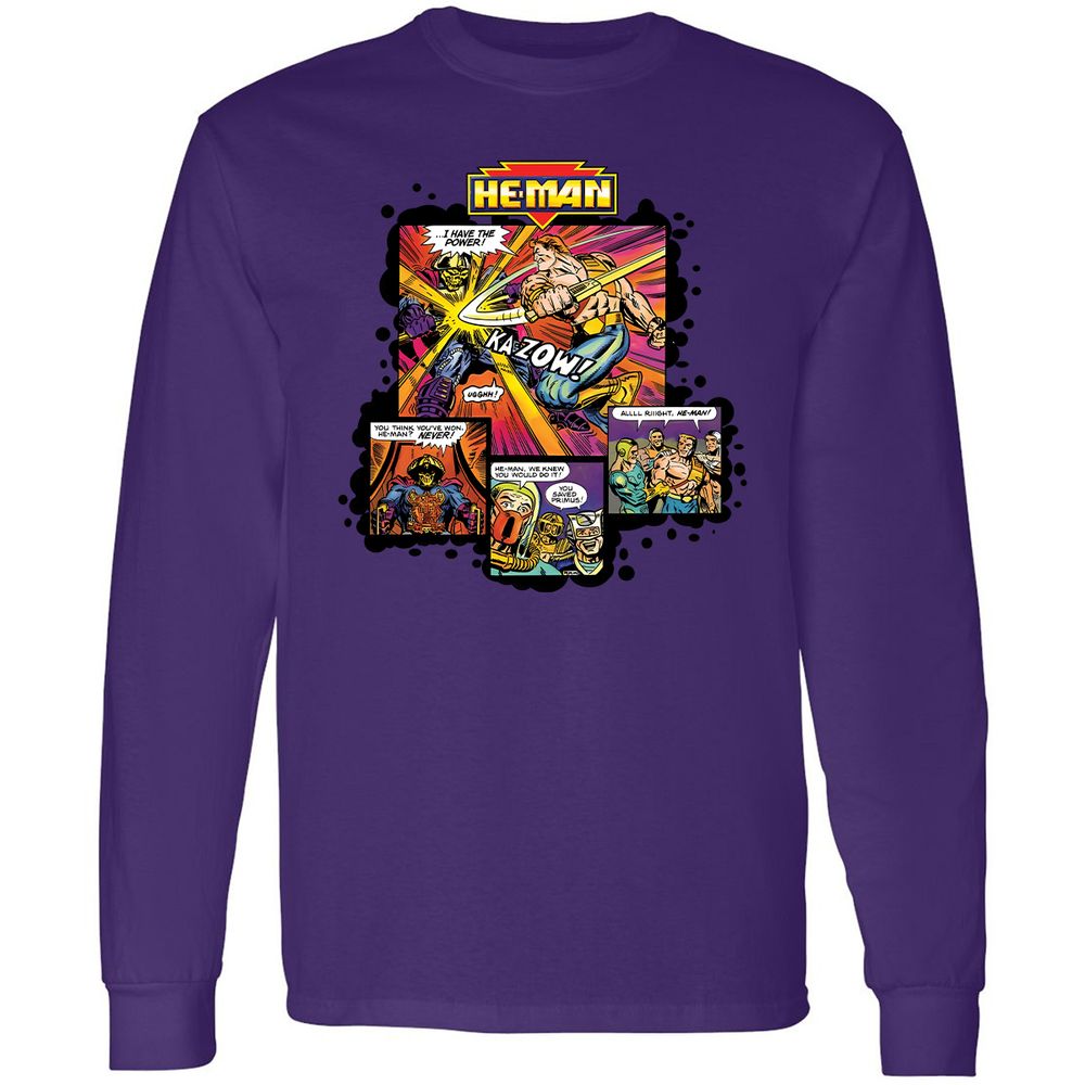 Long Sleeve T-Shirt - DFD9TYSR - Purple - 13