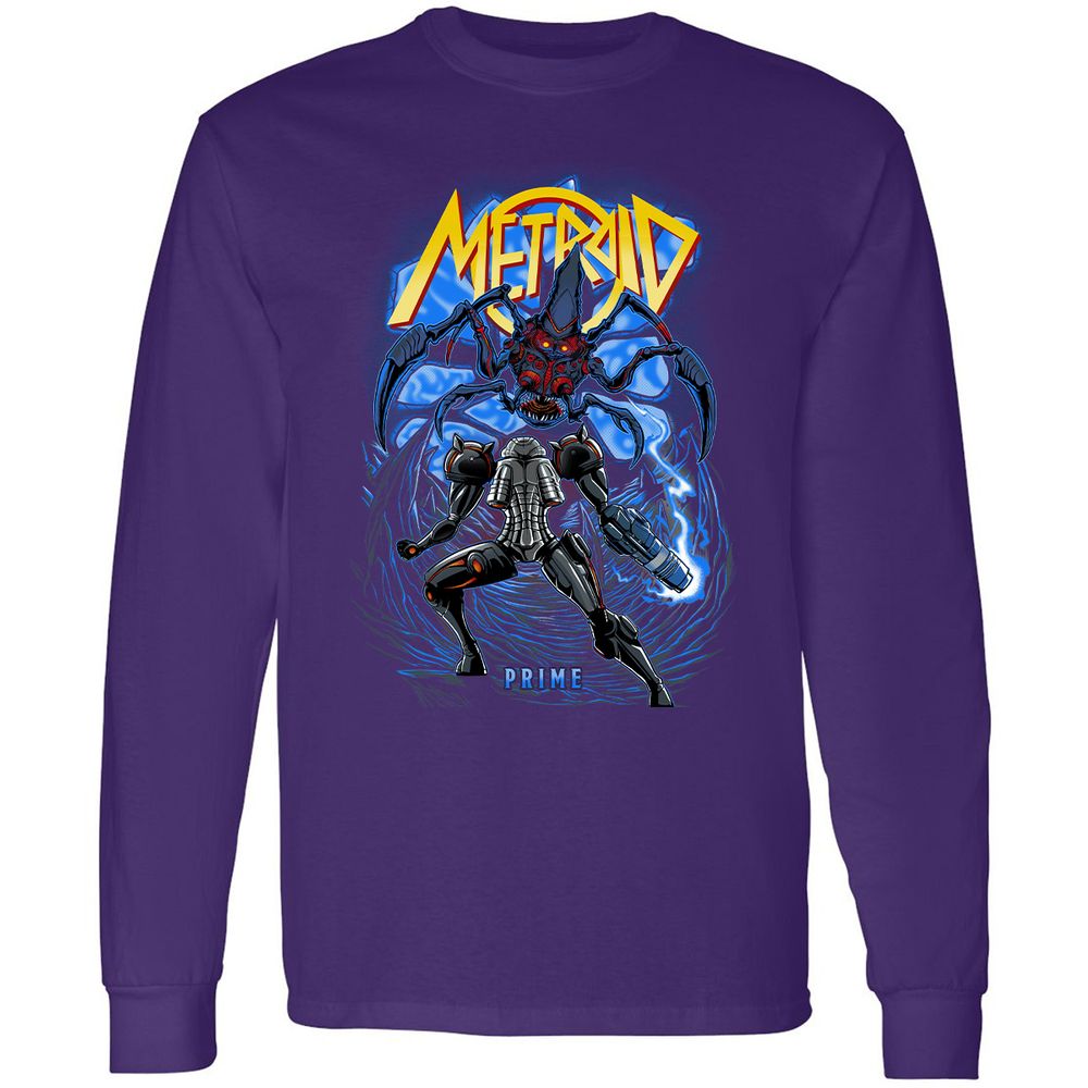 Long Sleeve T-Shirt - 9XA8TAZP - Purple - 13