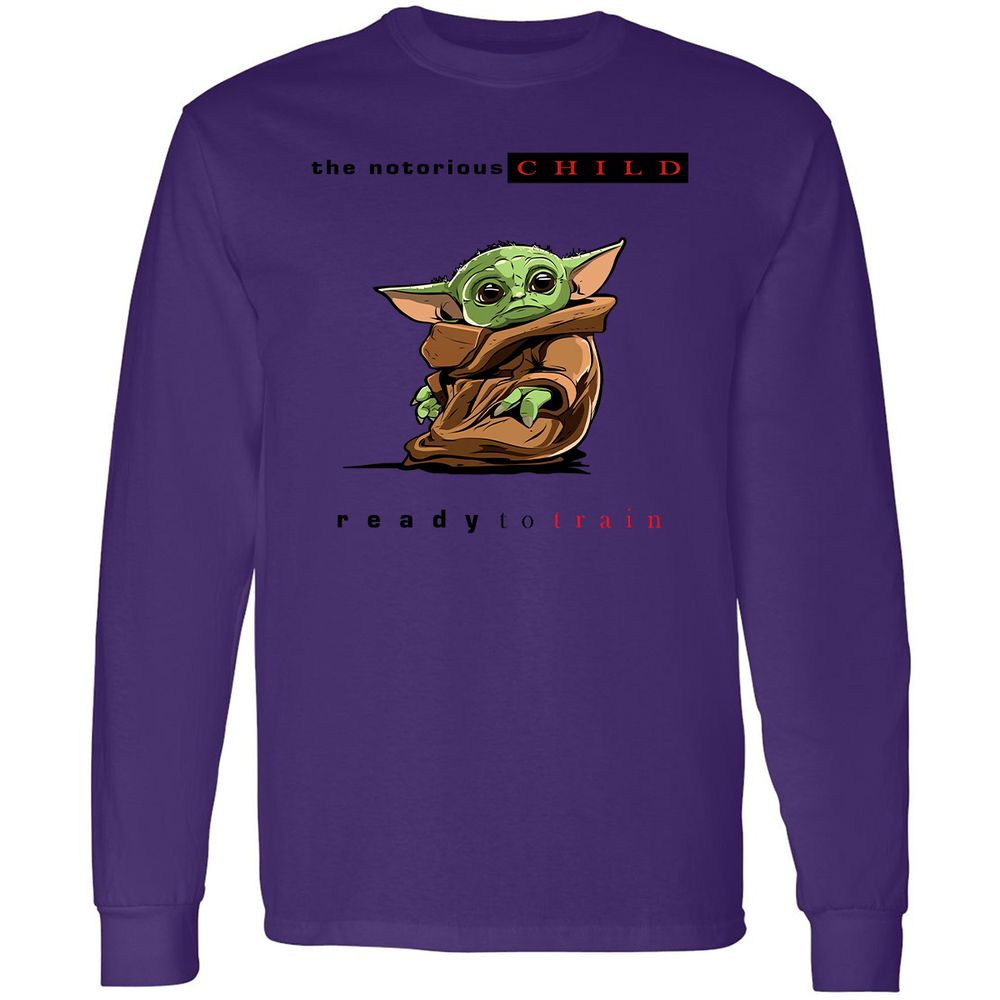 Long Sleeve T-Shirt - WJ7QTNNC - Purple - 13