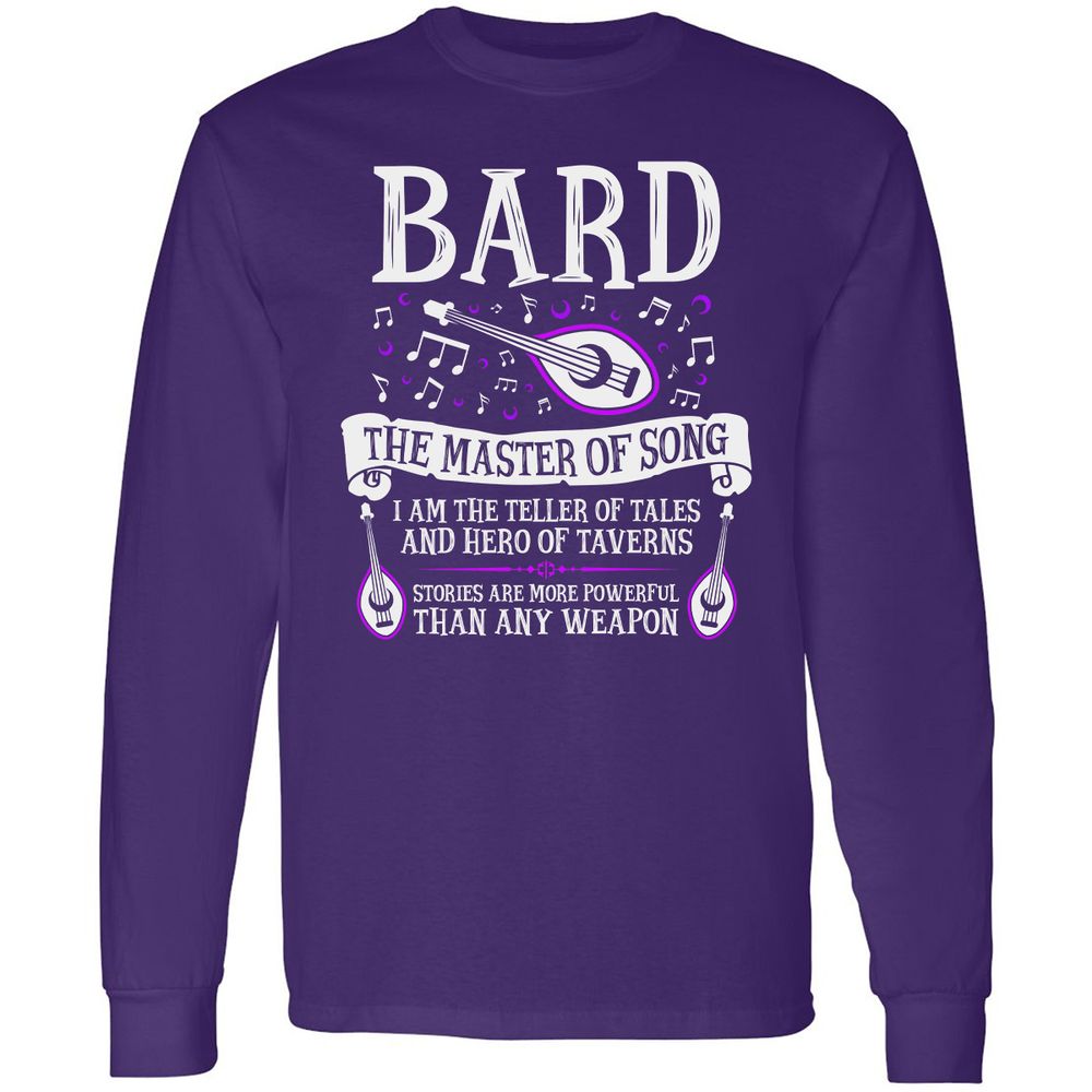 Long Sleeve T-Shirt - UM99ZAVQ - Purple - 13