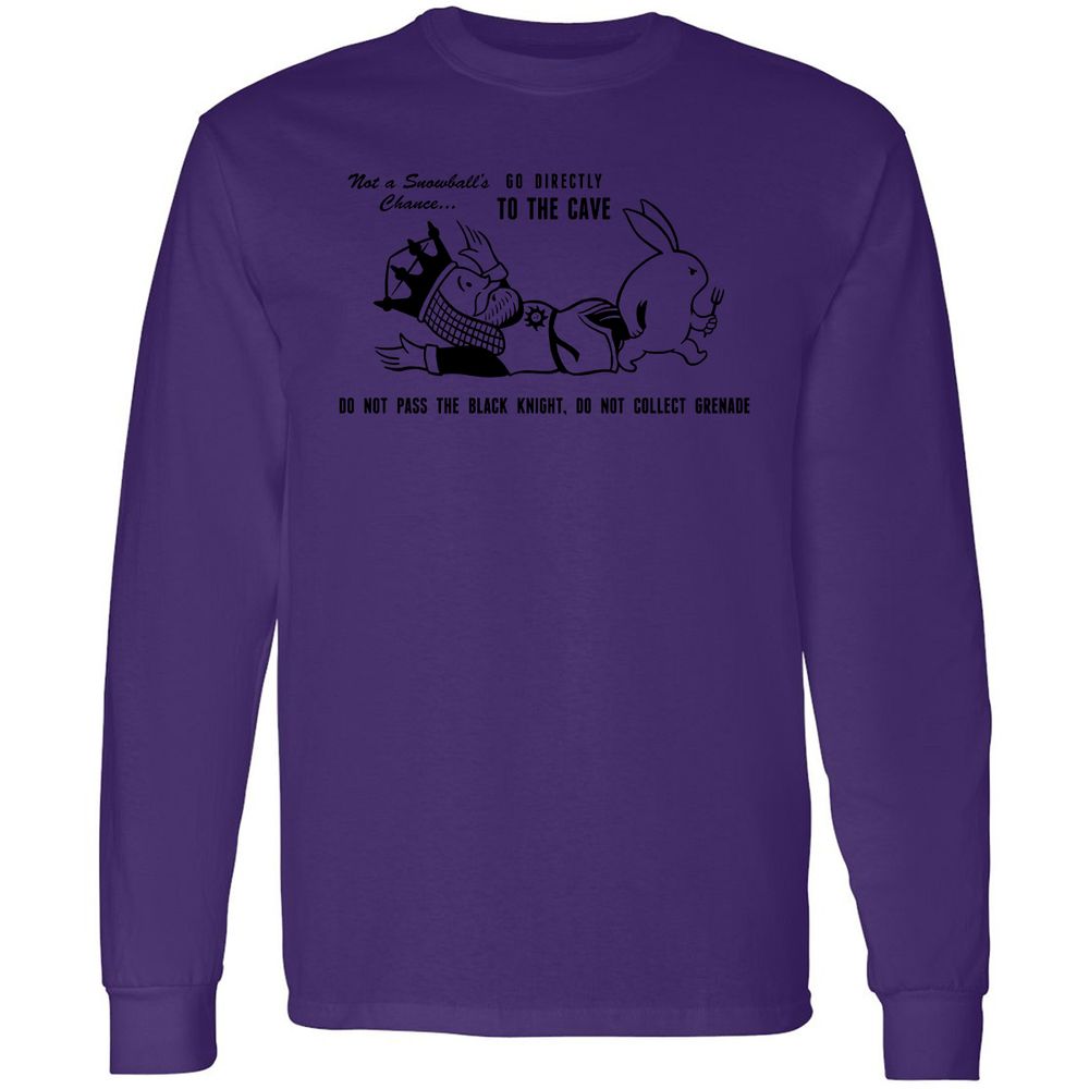 Long Sleeve T-Shirt - QNDSKGCR - Purple - 13