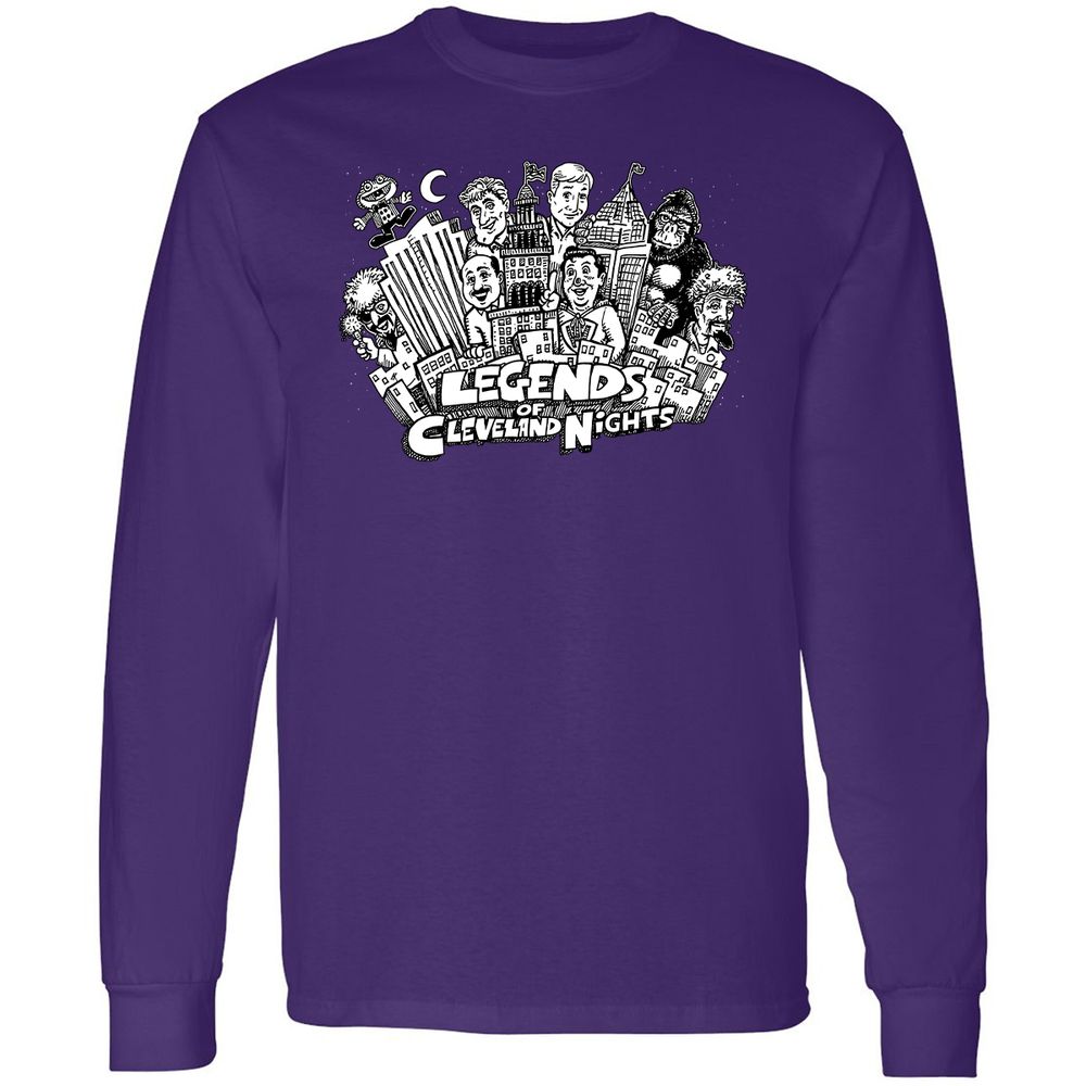 Long Sleeve T-Shirt - GN17HYVP - Purple - 13