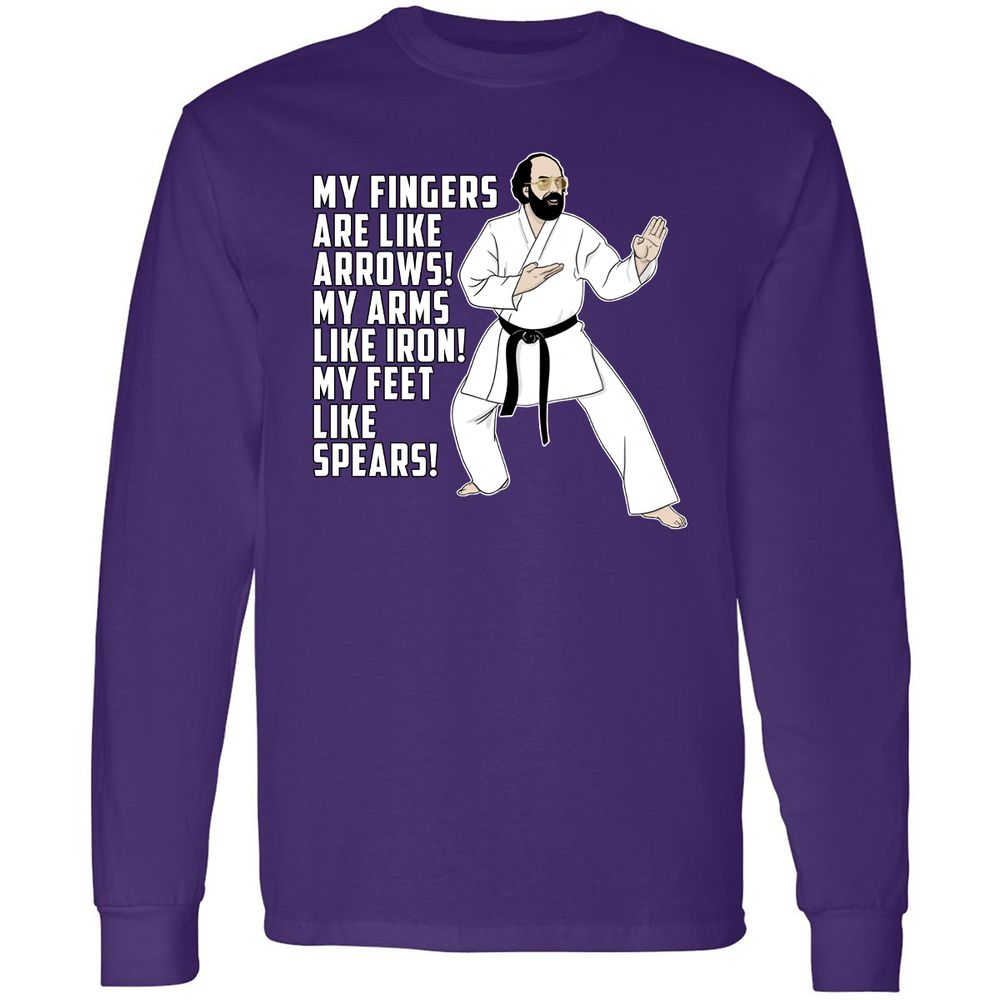Long Sleeve T-Shirt - YVR1RSG4 - Purple - 13