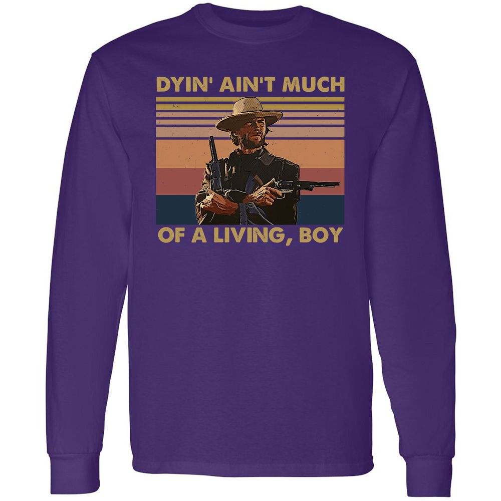 Long Sleeve T-Shirt - ZPZEGYJU - Purple - 13