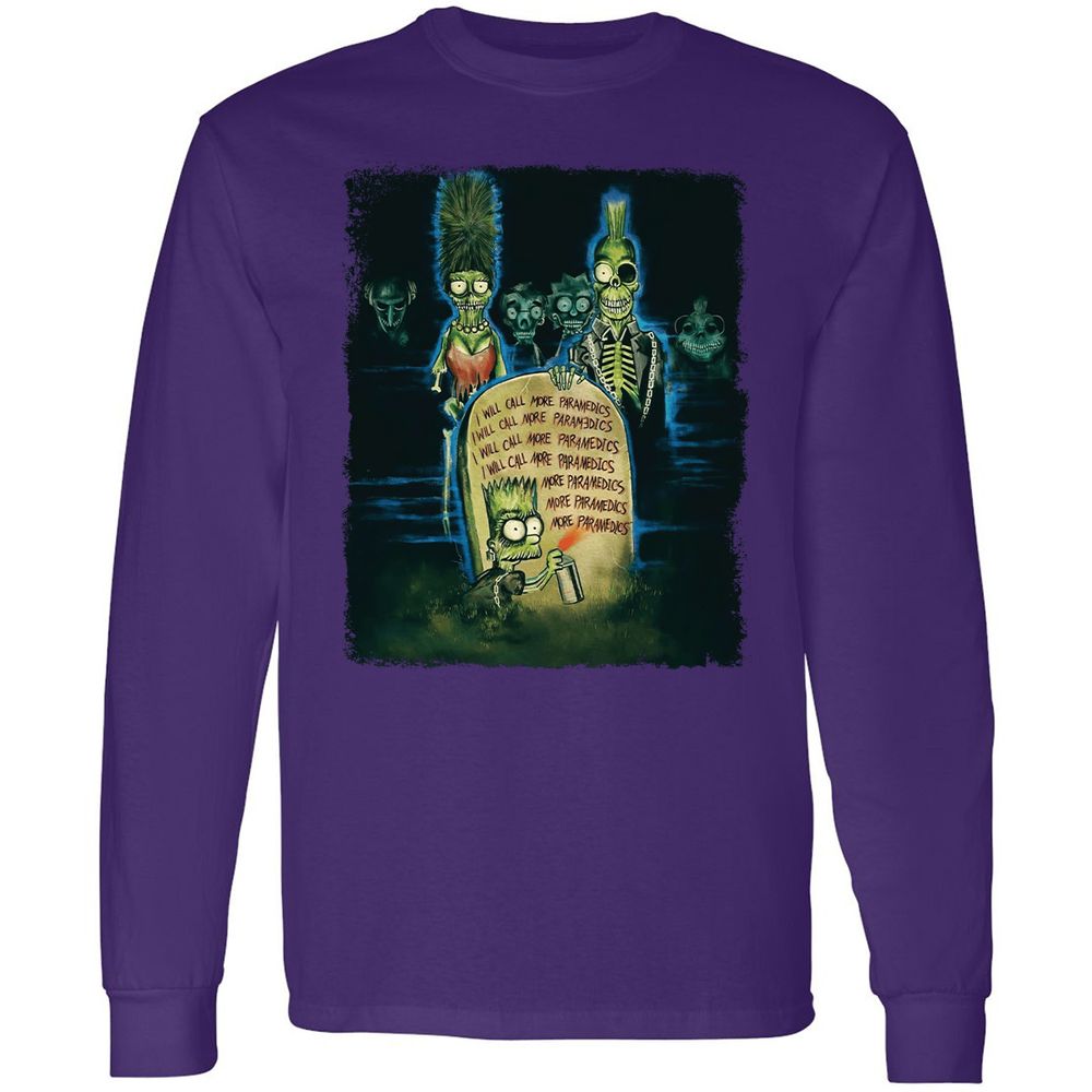 Long Sleeve T-Shirt - Y1N2NKVE - Purple - 13