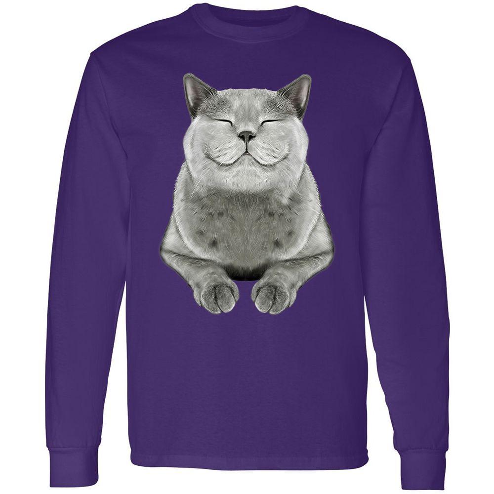 Long Sleeve T-Shirt - SYTZ4NRC - Purple - 13